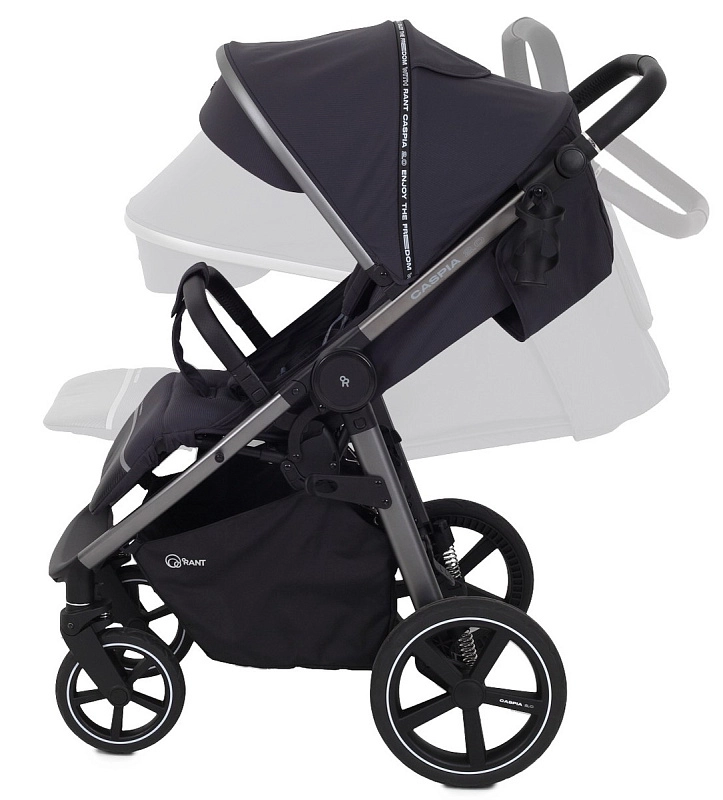 Детская прогулочная коляска Rant Caspia 2.0 2025 Graphite12