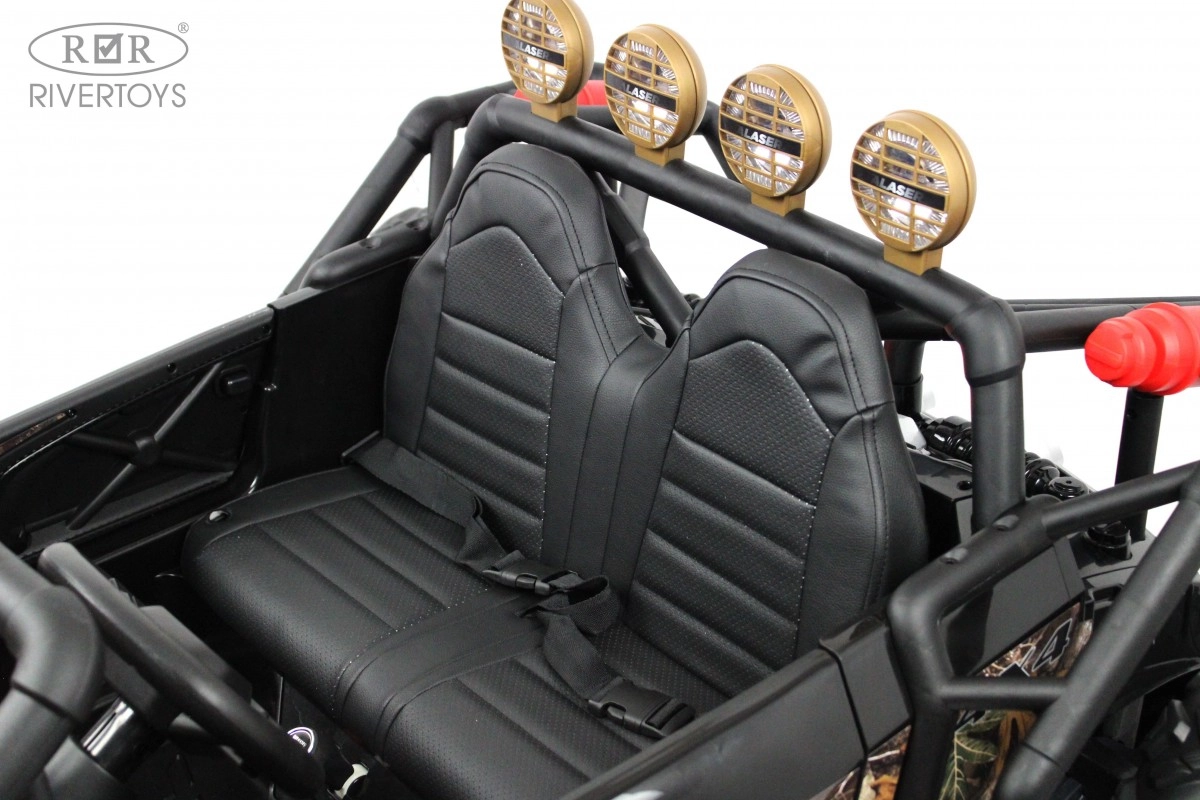 Детский электромобиль RiverToys JS3168 черный q012kdi3y6qmzi687k6sga059ay3ny3v