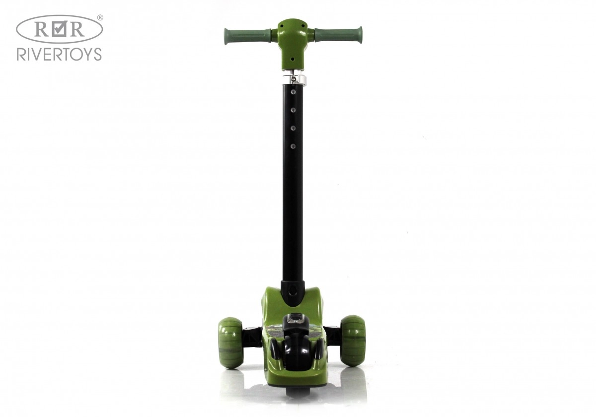 Детский самокат RiverToys HB-Q3 зеленый trrd0qim1di58sxksdcdemrbt00dm4ag