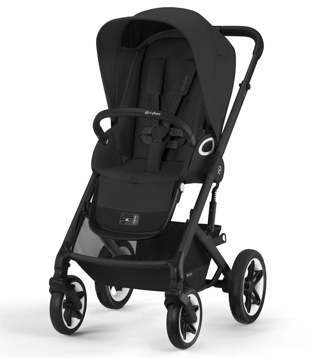 Коляска 2 в 1 Cybex Talos S Lux BLK Moon Black с дождевиком прогулочного блока 8mtxt8kq1vhptcldozbce98hg0m9k4t3