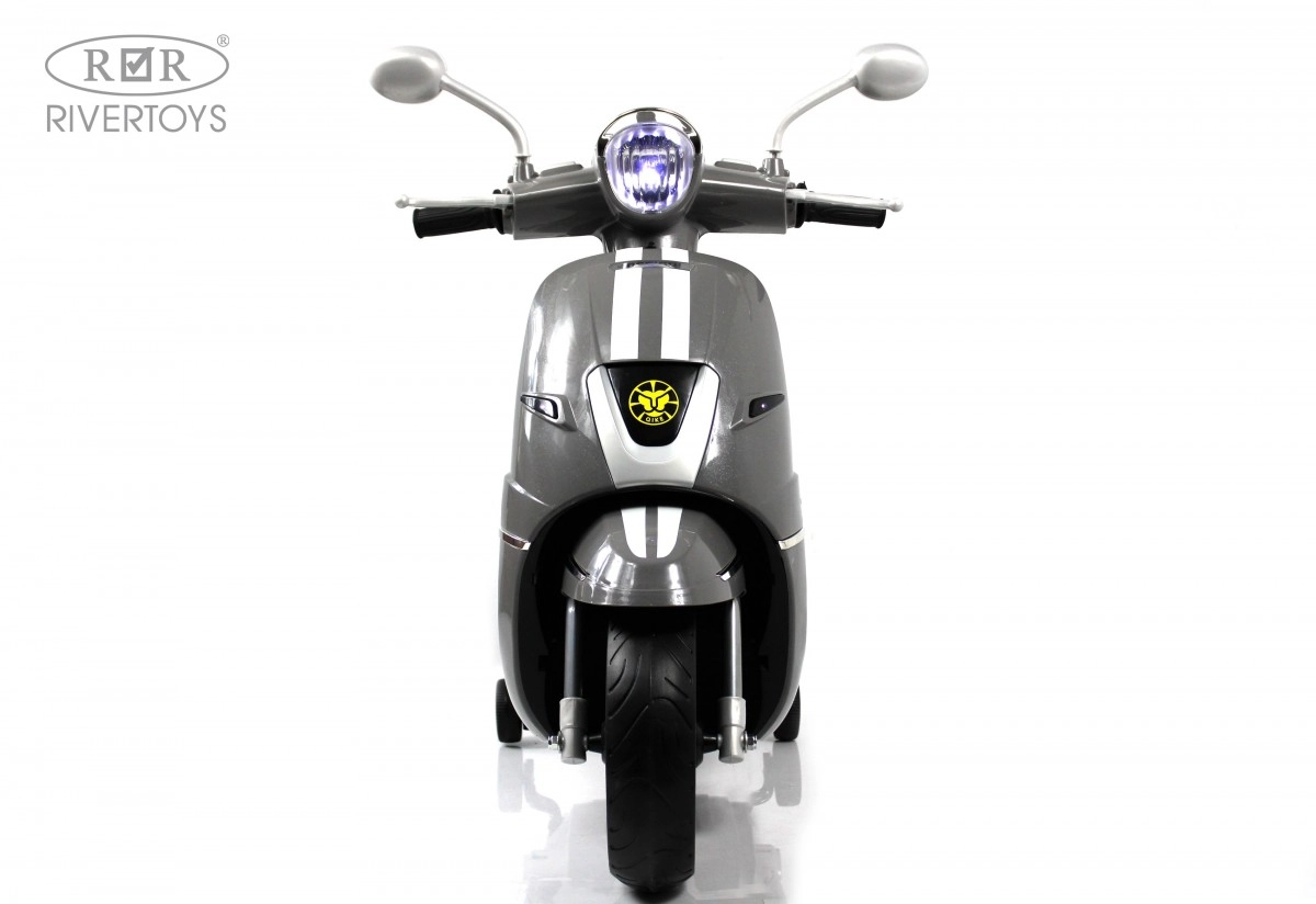 Детский электромотоцикл RiverToys Z222ZZ серый xr951x3s8uvl3lf2qclnq8fm8iqo6qps