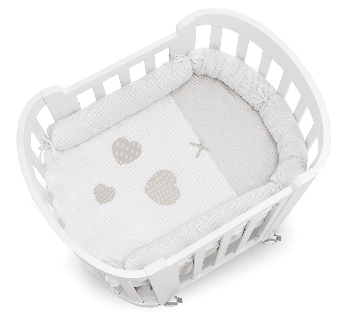 Детская кроватка Erbesi Sweet с матрасом Белый peu4k6ru8g6puid373w1iq4d4rjdh8yk