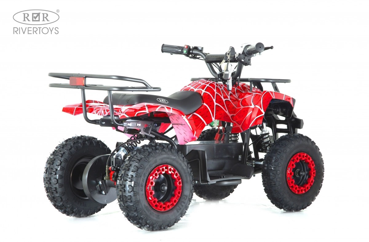 Детский электроквадроцикл RiverToys TIKI красный спайдер dfez9m7uln14ec2mjkeipe3xwb6bsttt
