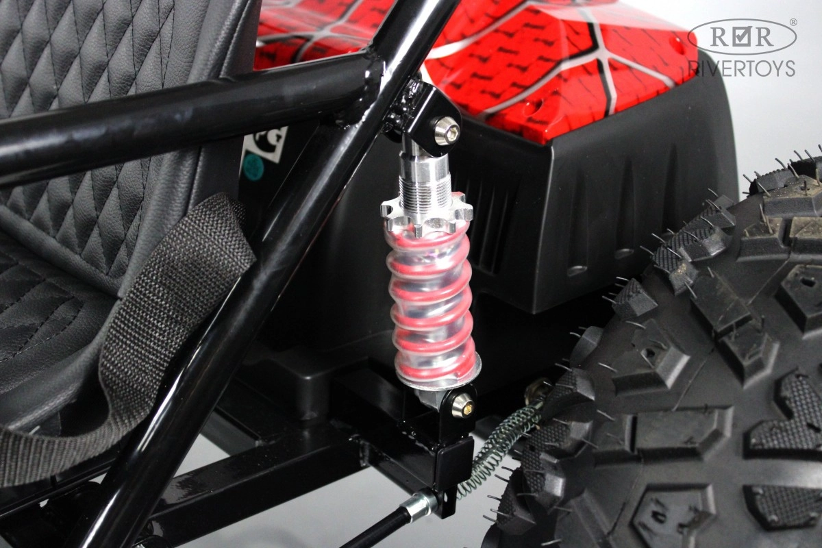 Детский электромобиль багги RiverToys A999AA красный cavnno7iepyet1b71l3vidro9byijzpa