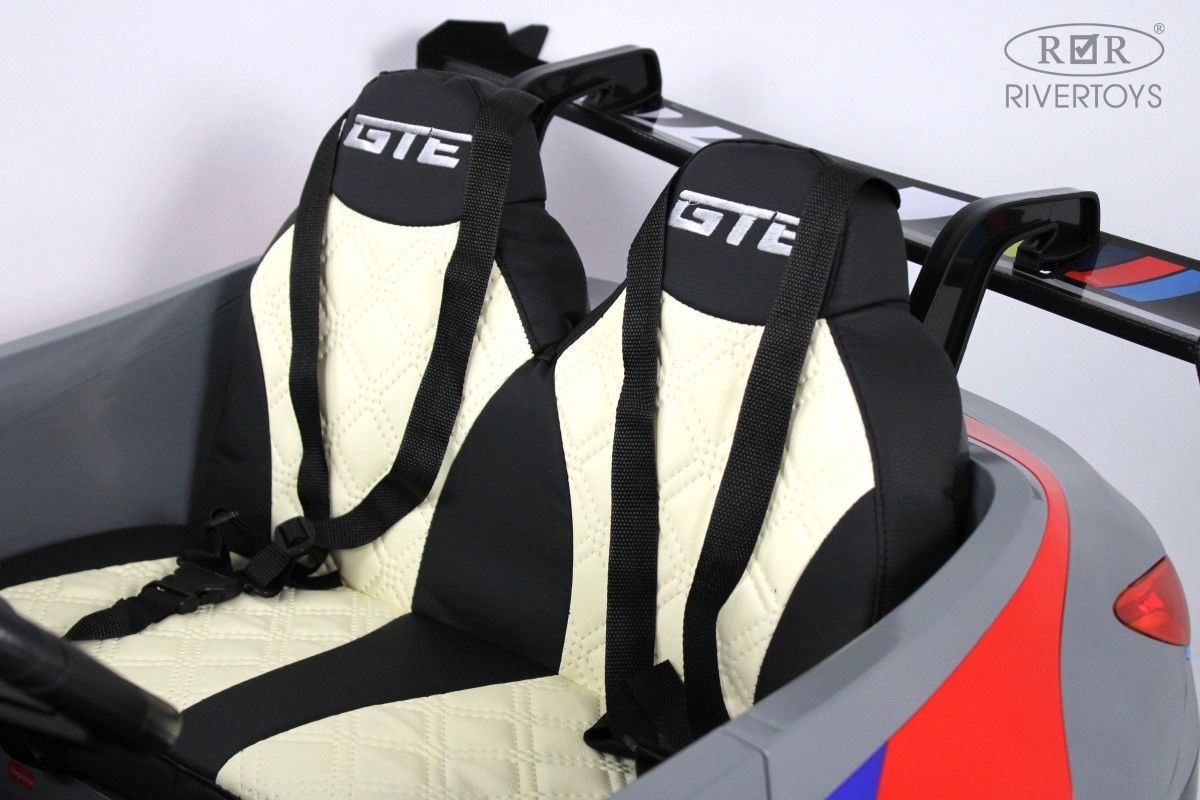 Детский электромобиль RiverToys F555FF серый глянец 5y9qahokzozue4uw6qnaq0imksvt11of