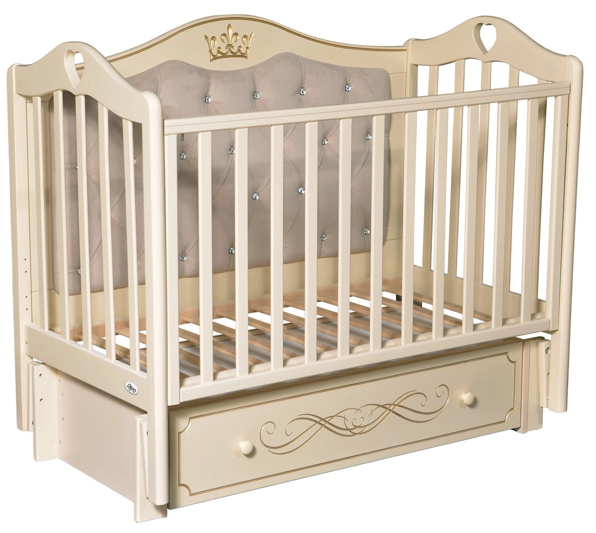 Детская кроватка Oliver Domenica Elegance Premium слоновая кость yyy39z25zj4x40xts05zeksugfc7rm17