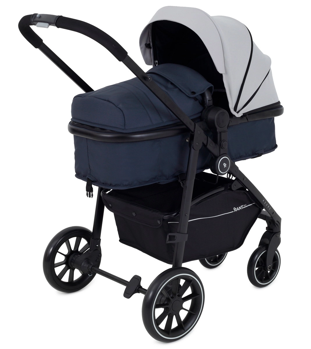 Детская коляска трансформер Rant basic Azure Grey qpgu3ffminufm18e9iwq7p5fkiteh9c0
