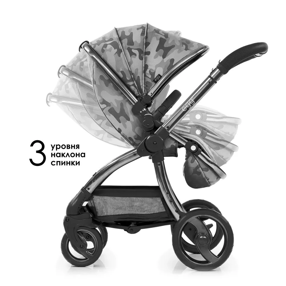 Прогулочная коляска Egg Camo Grey & Anodised Chassis 3tw5epbr4kha1no84ada1rcagkkmrw86