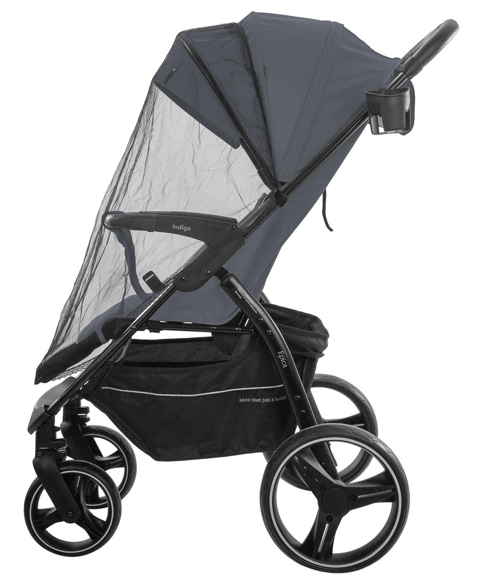 Прогулочная коляска INDIGO EPICA XL  темно-серый izq48sdx3xlcy3r1z0bubytktdb7uvd9