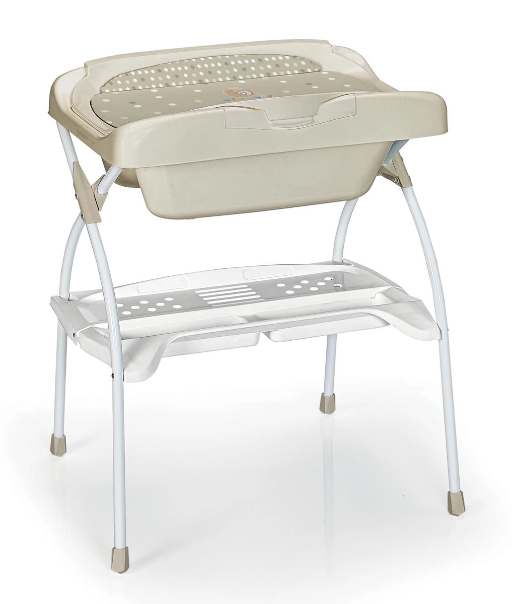 Пеленальный столик BabyLand by RAL-GOM Elios 2 в 1 Бежевый (Little Snail) j5g7jk2s1q5929f0r8ql02hsksy06c7b