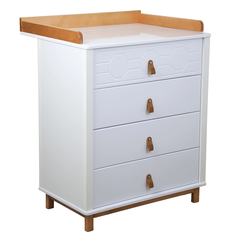 Пеленальный комод Sweet Baby Nuovo Белый/натуральный 108135286-pelenalnii-komod-sweet-baby-nuovo-beliinaturalnii