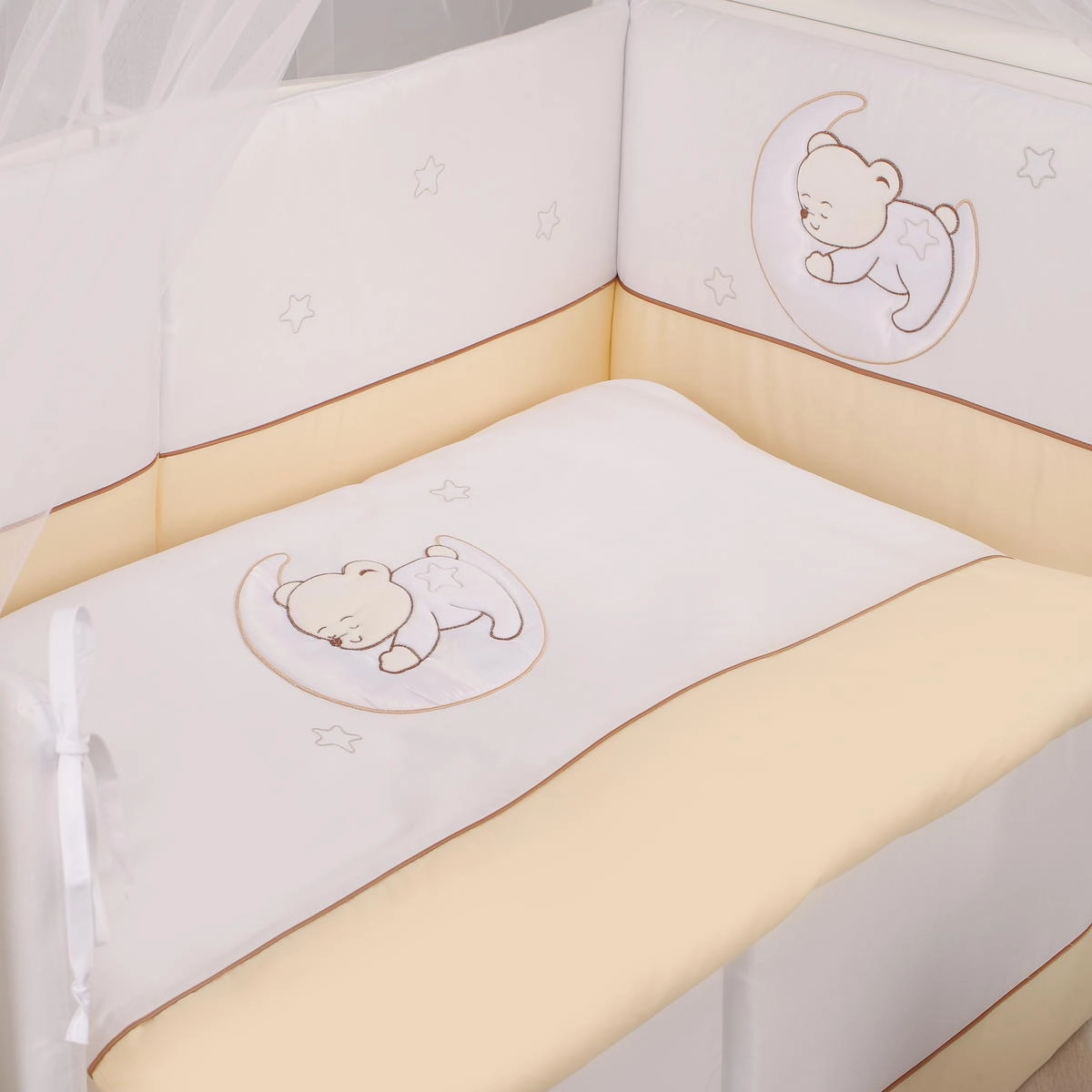 Комплект постельного белья Lepre Amore 6 предметов (125*65) 31 крем br6fo7o8hj3n1mn4t7spbgmi5wzeo0lb