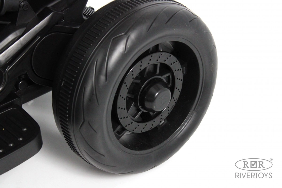 Детский электротрицикл RiverToys K002PX-A черный dq5flfd7hfz1lhhbl5obldhyoqiuljfv
