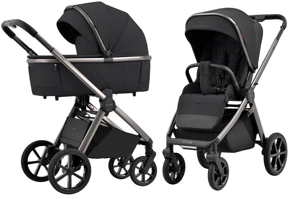 Коляска 2 в 1 Carrello Omega CRL-6530/1 Absolute Black deaozyeadpp6btjf57f12wo650jqv235
