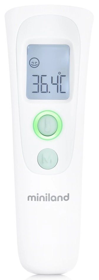 Бесконтактный многофункциональный термометр Miniland Thermoadvanced Easy (White)