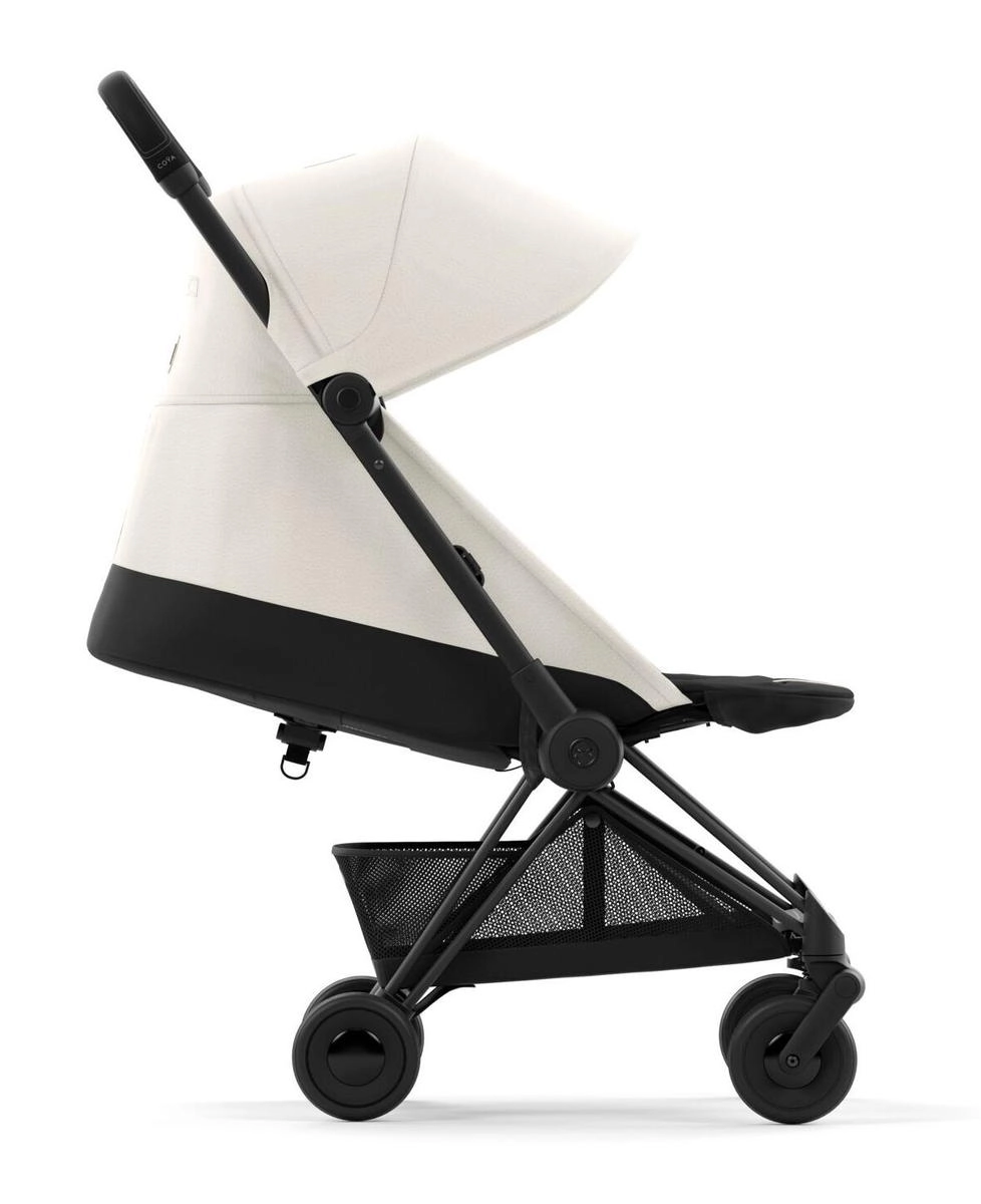 Прогулочная коляска Cybex Coya Off White с дождевиком/Matt Black l76knfg24wcucagu0y9jcu4v9lf7yjru