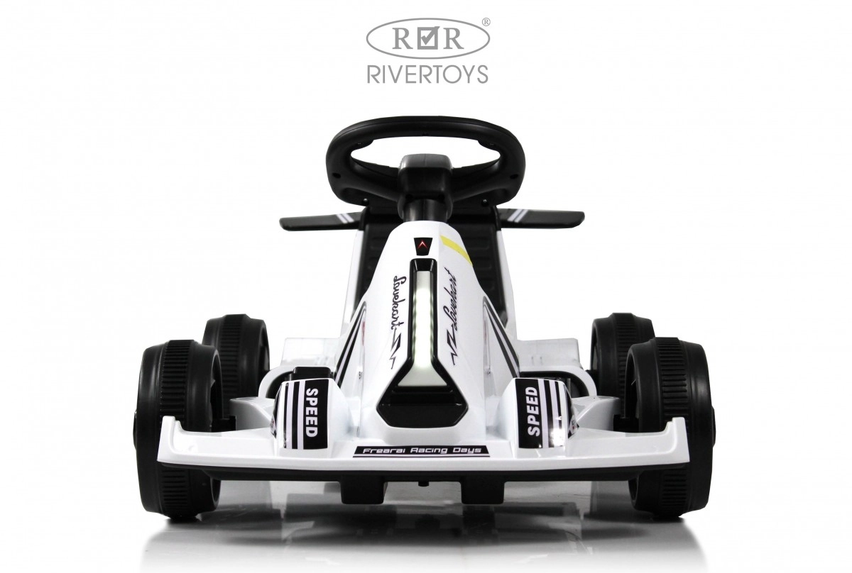 Детский электромобиль RiverToys K008PX белый 16rttkkq58lfxlcby4kprpp2se0uivx9