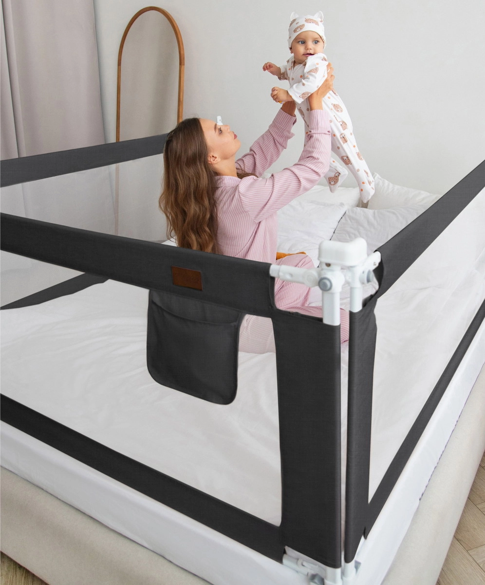Барьер для кровати AmaroBaby Linear 140 см черный k5vj8ynjb3ovty89xk9b7yny3fxh3t5i