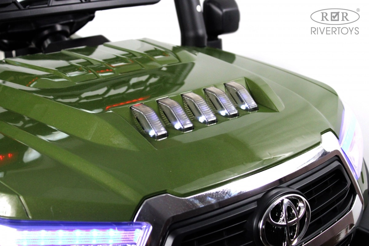 Детский электромобиль RiverToys М888БХ зеленый f8m5pdwek11cou4kkxd93f2csc7apuii