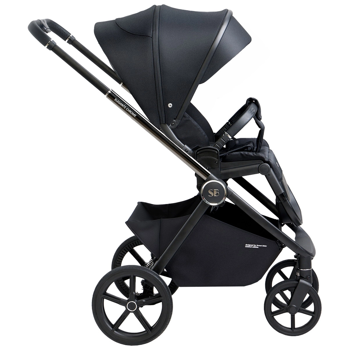Коляска 2 в 1 Sweet Baby Elegante Chrome Black s00i9xrm064xhyeto8kaaxuoqpt8ib06