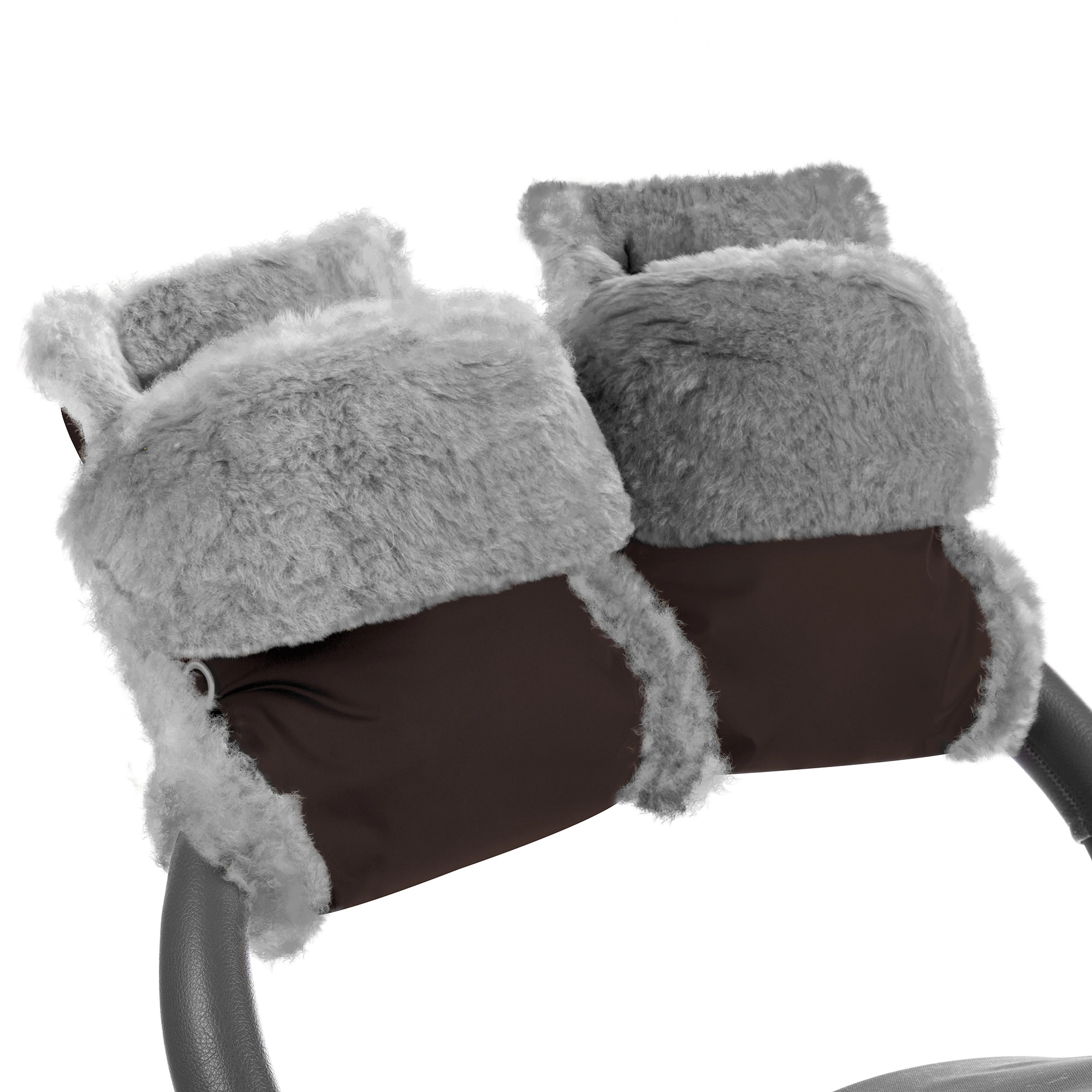 Муфта-рукавички для коляски Esspero Christoffer (Натуральная шерсть) Chocolat 63116726f236b6fede0b3a0579b89cea