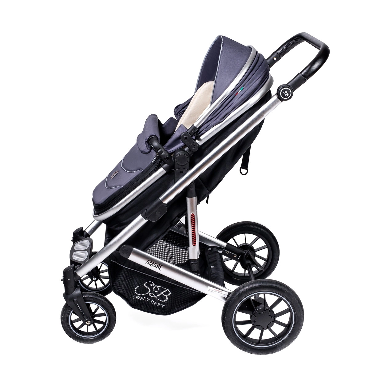 Коляска-трансформер 2 в 1 Sweet Baby Amare Grey ntx3sogdldra88h211vtoj4ws3kdvzhm