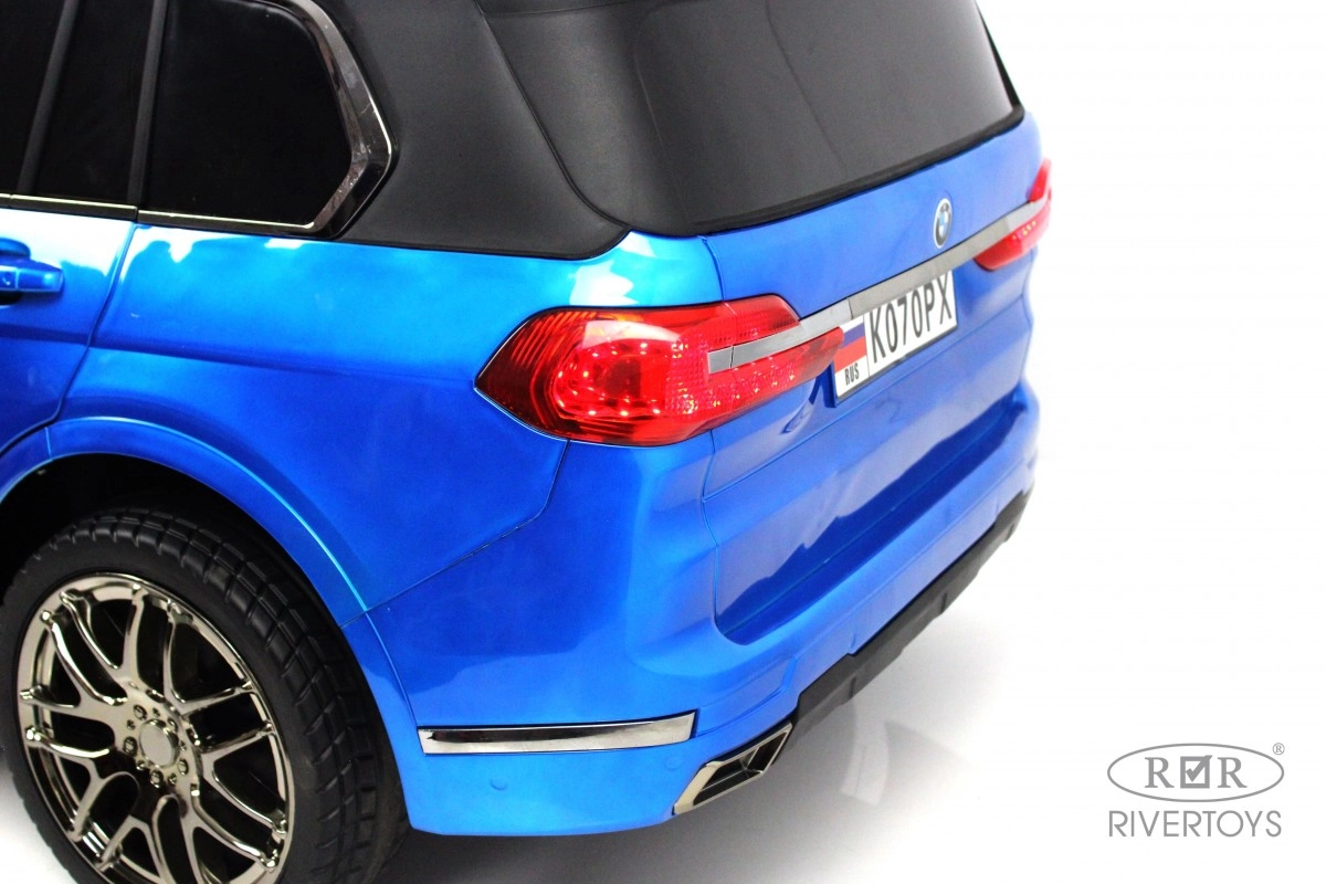 Детский электромобиль RiverToys K070PX синий глянец jei0huyrgxy8zlc6avl5iwetq8t65p0f