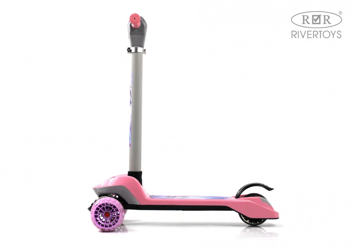 Детский самокат RiverToys HB-Q3 розовый 6bi8aycs81x655e19jla69n5ehfc07fh