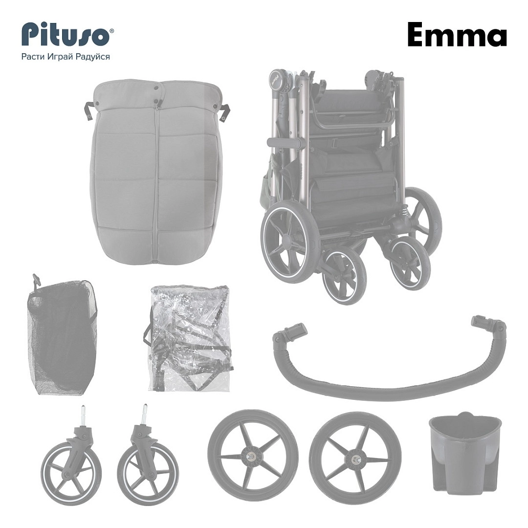 Прогулочная коляска Pituso Emma Navy Blue/Темно-Синий cjjvvupp80lu8esp4bulto6m1gburx6t