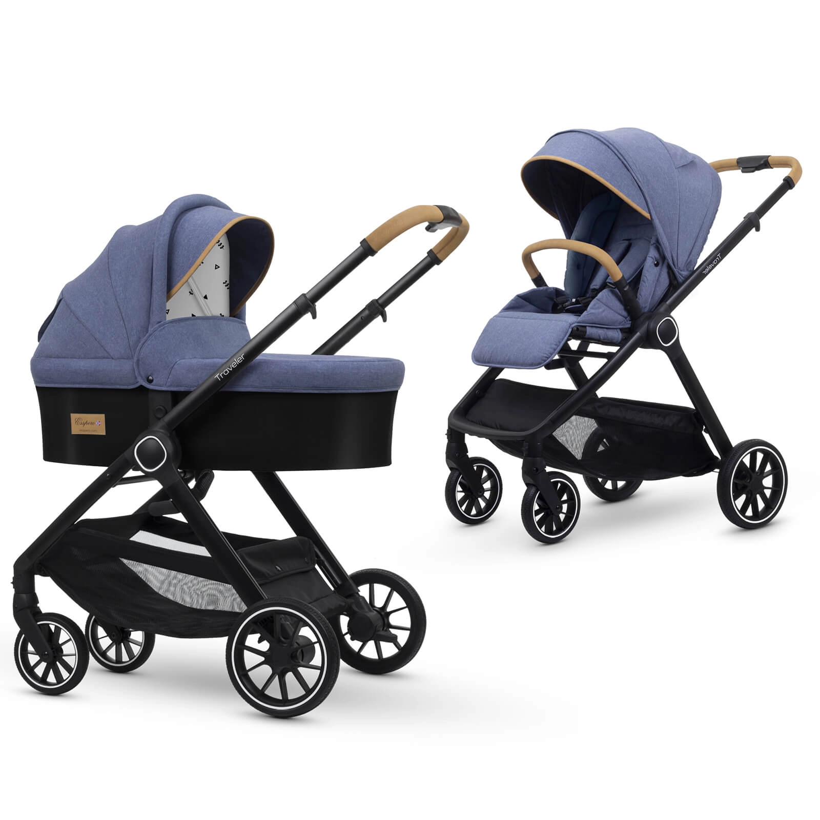 Коляска 2 в 1 Esspero Traveler Denim 108123950-kolyaska-2-v-1-esspero-traveler-denim