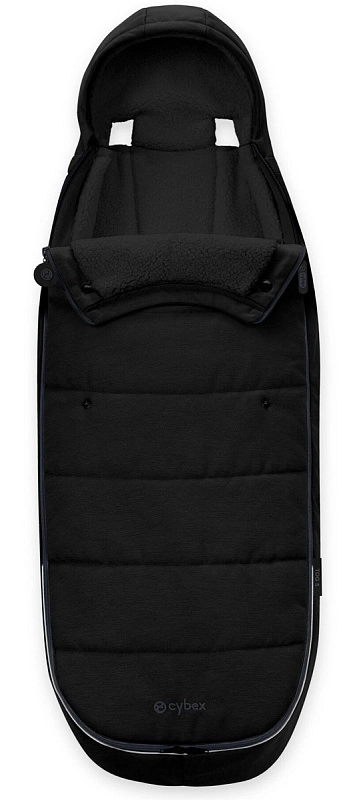 Теплый конверт (накидка на ножки) Cybex Gold Footmuff Tog 5 в коляску Black2