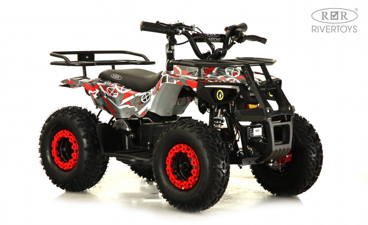 Детский электроквадроцикл RiverToys TIKI LUX красный спешл zea06nr2k4qfjiu3u1pzu3pysw9sfqes