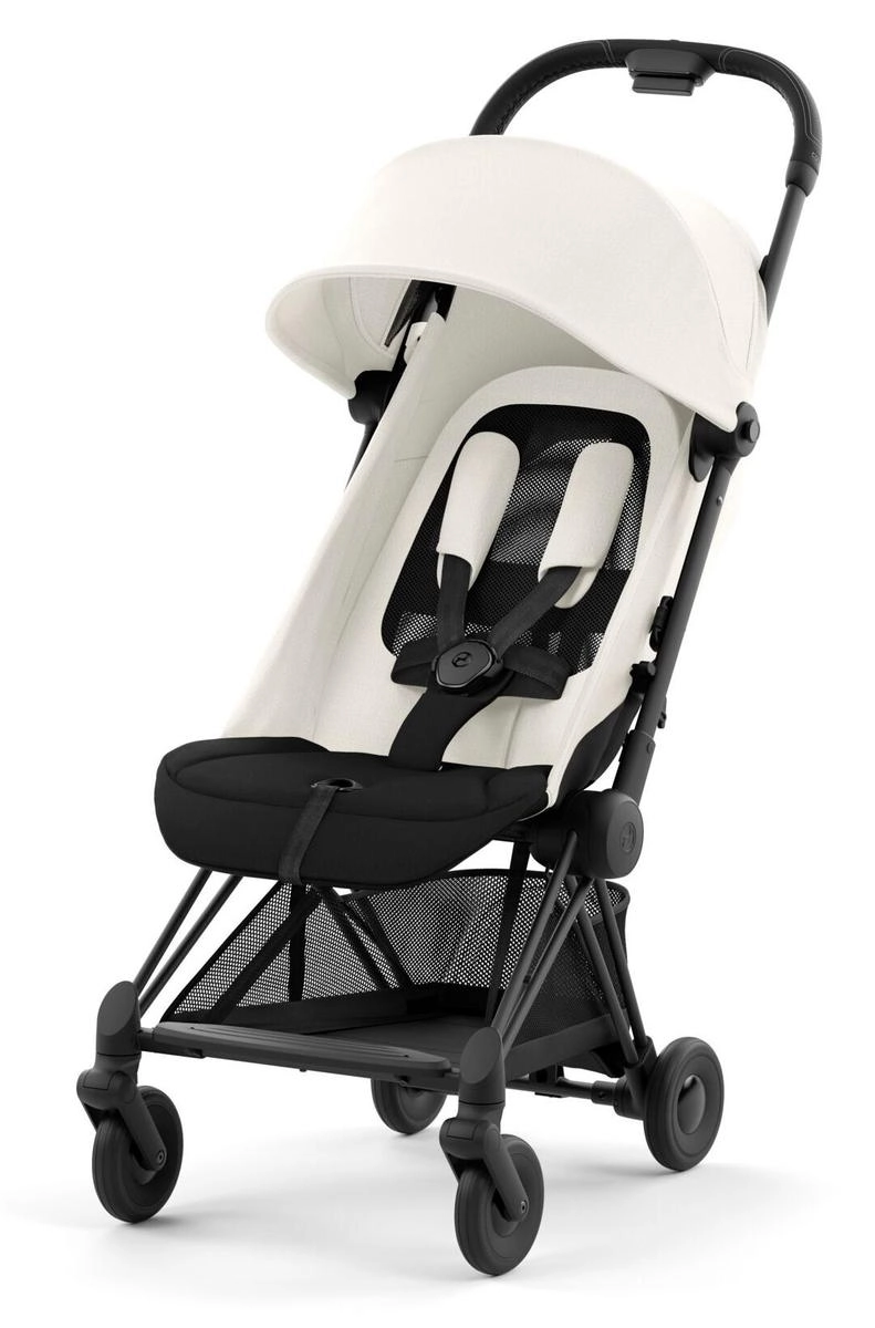 Прогулочная коляска Cybex Coya Off White с дождевиком/Matt Black s89giu5as5wxjbja7eny0xebha3mrhae