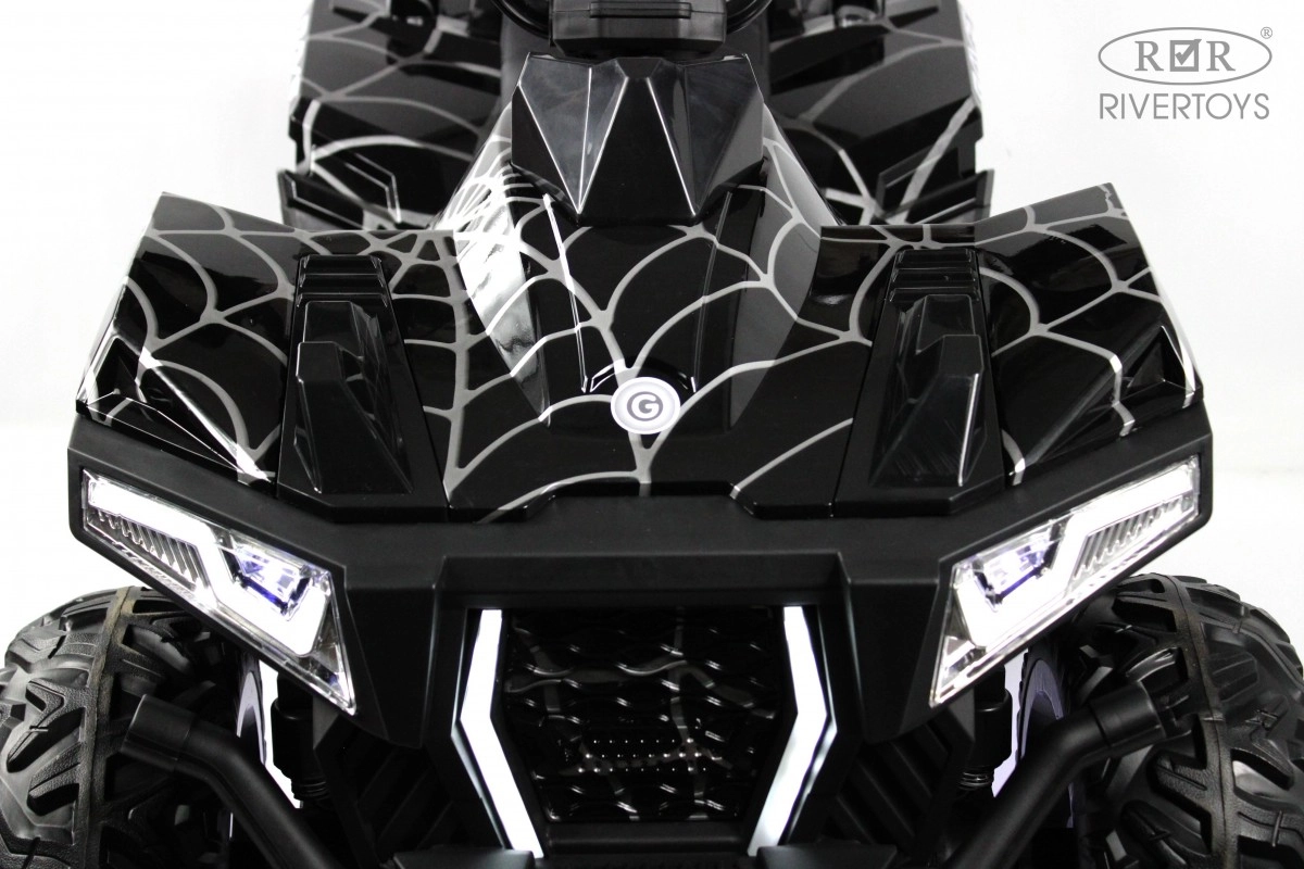 Детский электромобиль RiverToys X999XX черный спайдер el73iwl7stca3j4va48rn6ootq5rrg10