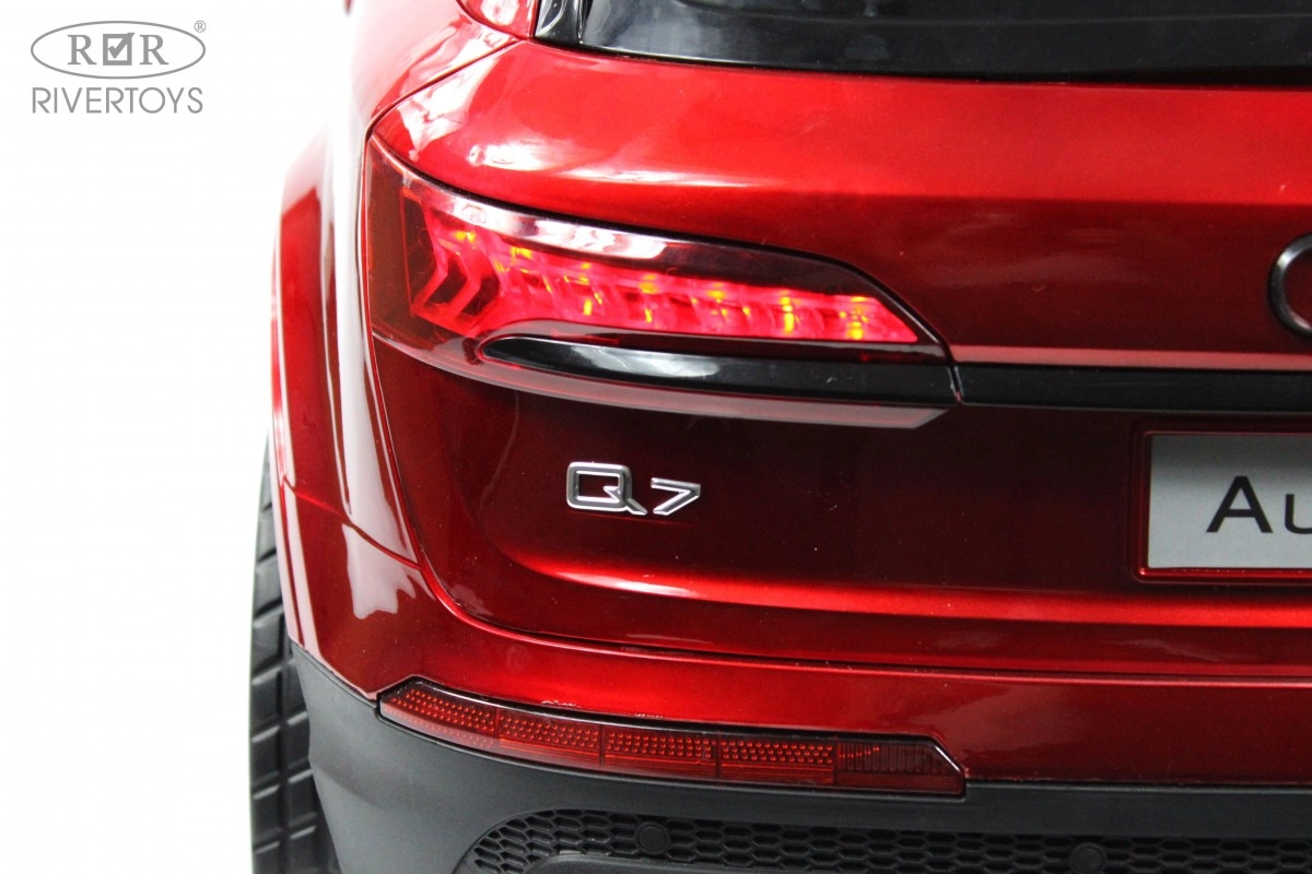 Детский электромобиль RiverToys AUDI Q7 HL678 красный глянец 6ukcmr217p0hpco29jou3y01eb3qyr08
