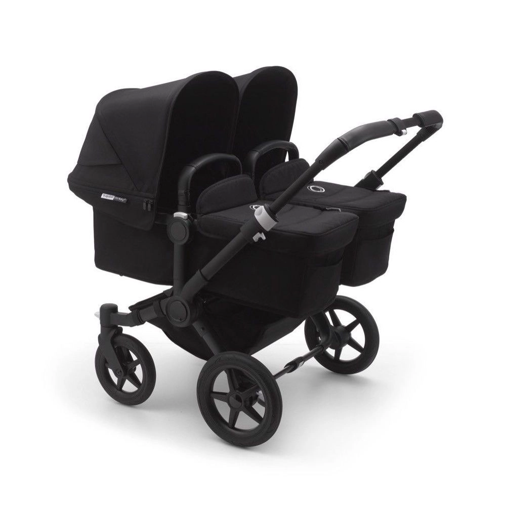 Коляска для двойни 2 в 1 Bugaboo Twin Donkey 5 (Black/Midnight Black/Midnight Black)