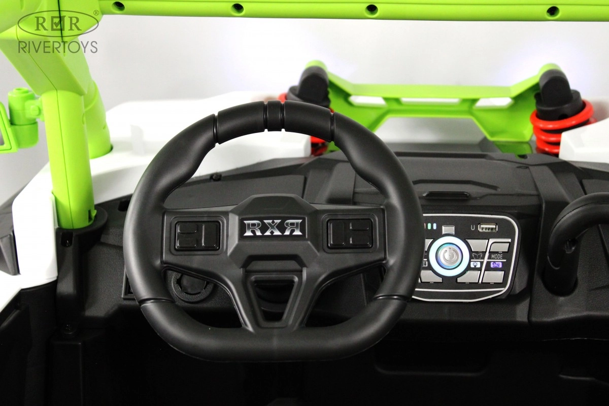 Детский электромобиль RiverToys E001EE зеленый ot170ji3ckkfq29h5y6b0tidhiekqdlr