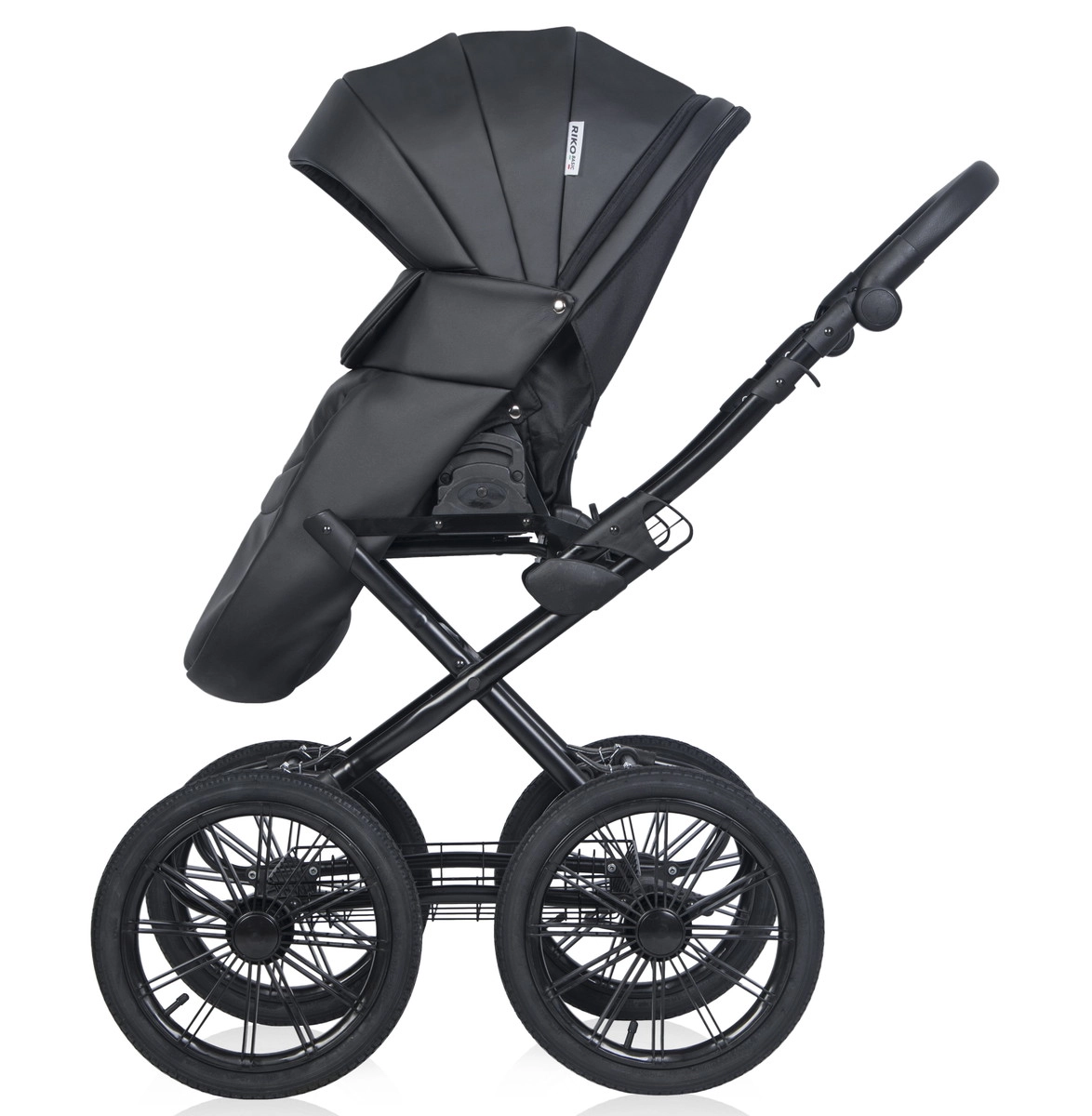 Коляска 2 в 1 RIKO BASIC MONTANA ECCO Prestige 12 Black (черный) 53t7ek04pubstg2yxtnypxy6xtrwlzan