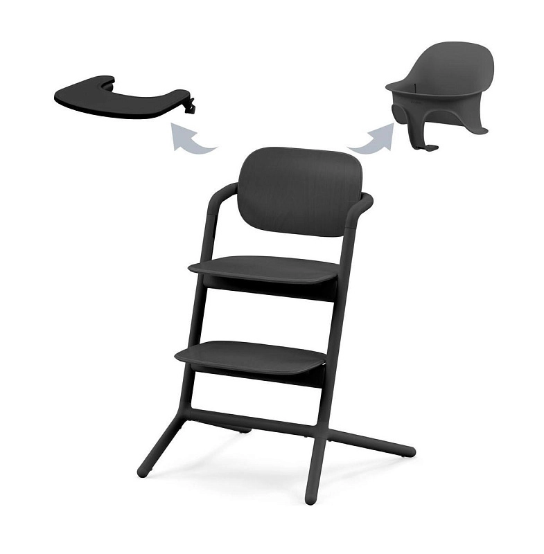 Стульчик для кормления Cybex Lemo 4 в 1 Stunning Black3