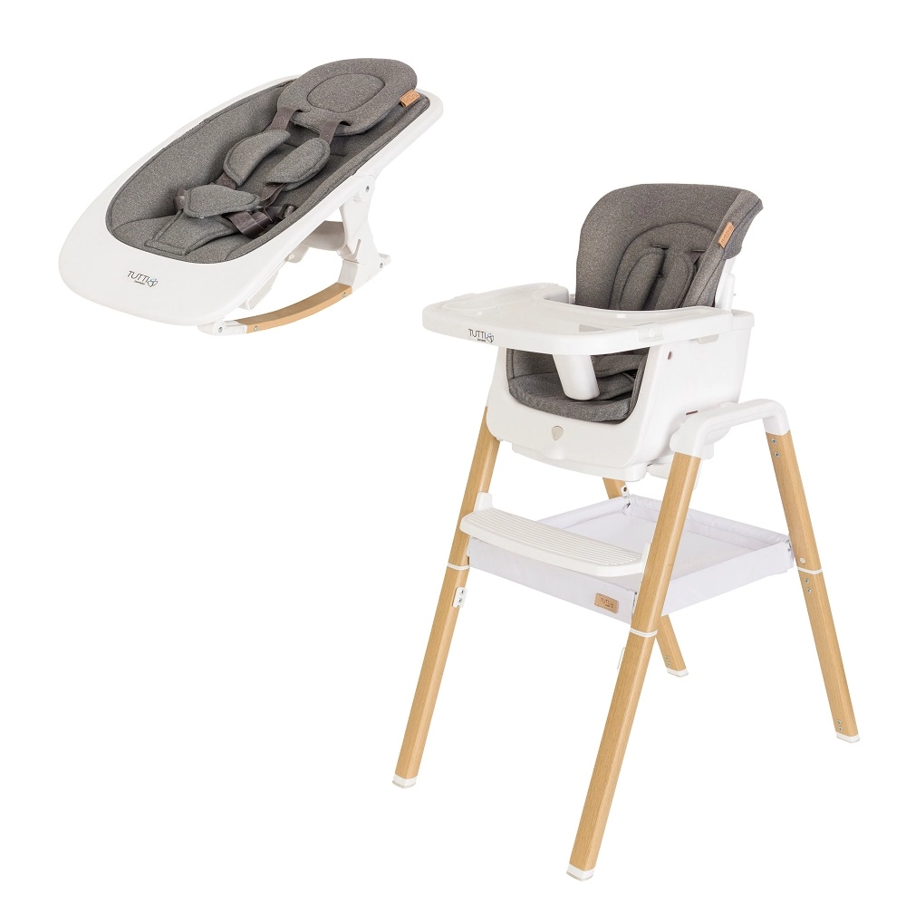 Стульчик для кормления Tutti Bambini High Chair Nova (White/Oak 611010/3511B)