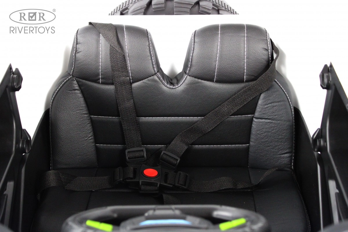 Детский электромобиль RiverToys М222БХ белый 0tb4rsa7gs909df2yt156c41du1hsowa