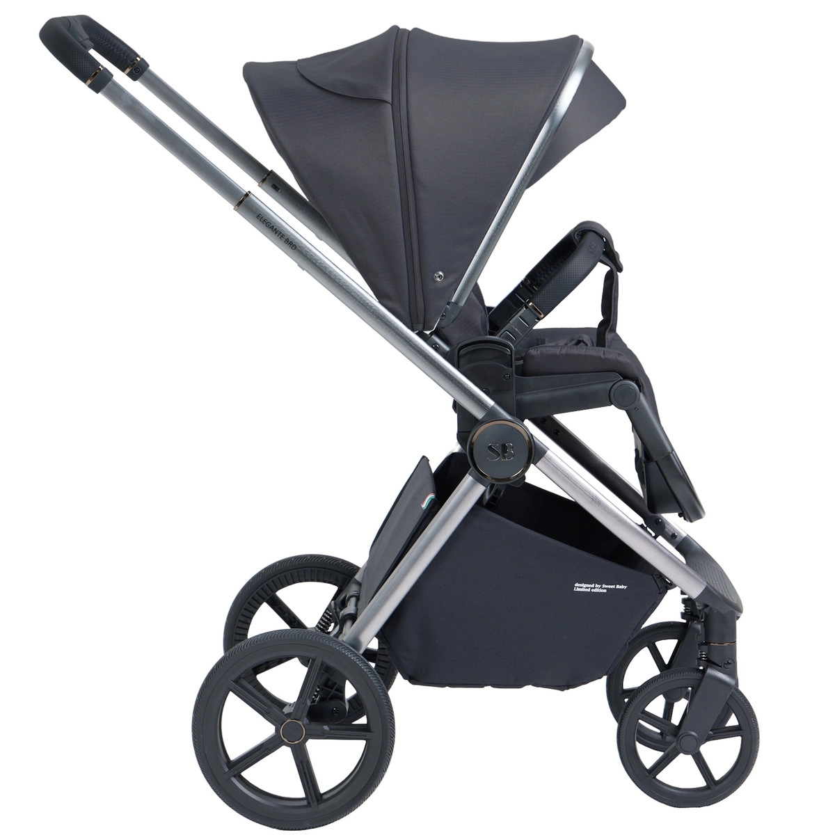 Прогулочная коляска Sweet Baby Elegante BRD Black yefr64hvph18hj1m6nkzd304gtngvqlu