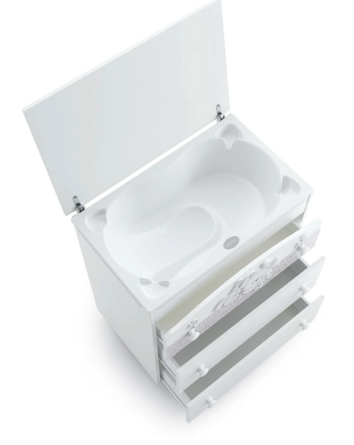 Пеленальный комод Erbesi Charly  ванна