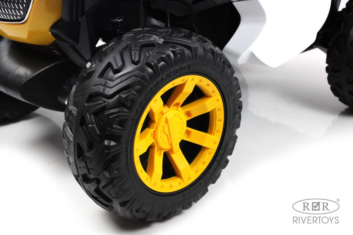 Детский электромобиль RiverToys K888AM желтый j6fc0jdgii8lvkuj5tbyruqueuzgumf4