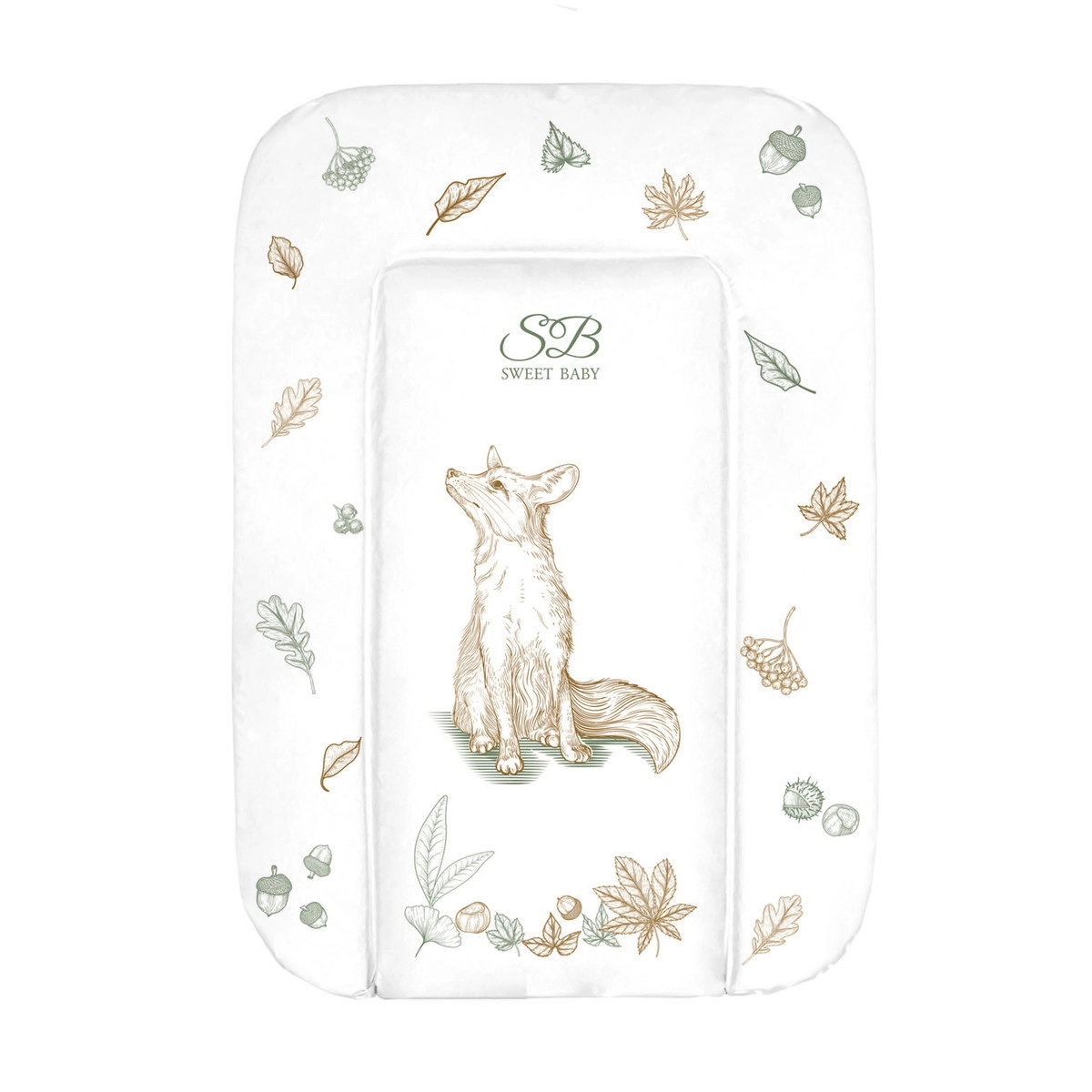 Пеленальный матрасик 48х71 Sweet Baby Foresta Magica Grigio/oliva (заяц серый/оливковый) z91e1noj90lb3diduo5ab72mu2051e22