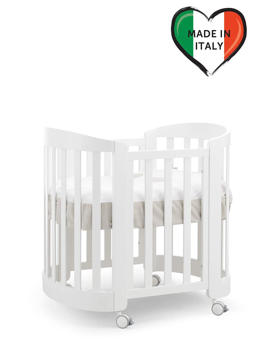 Детская кроватка Erbesi Sweet с матрасом Белый 0ntn07eiyq2fdztkyjory2f77lmm97m7