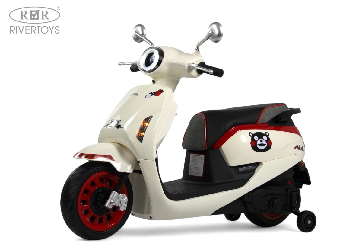Детский электромотоцикл RiverToys Z555ZZ бежевый uo0ldybjul810byyclb72kh9cxcnj2m4