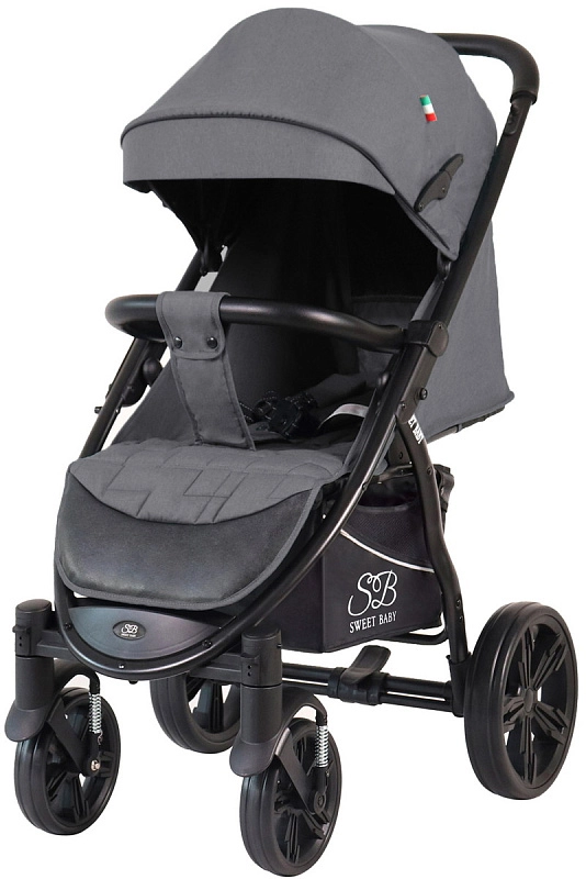 Прогулочная коляска Sweet Baby Carisma Grey17