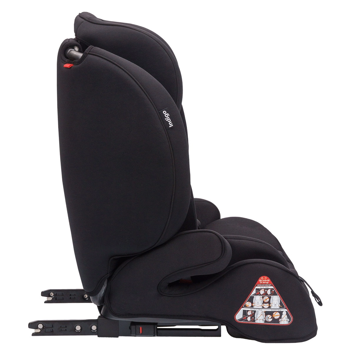 Автокресло Indigo WINNER ISOFIX, YB706B, группа 1+2+3  черный матовый z6xr7fa8ymrcwjze2bcn0rerogji8o5e