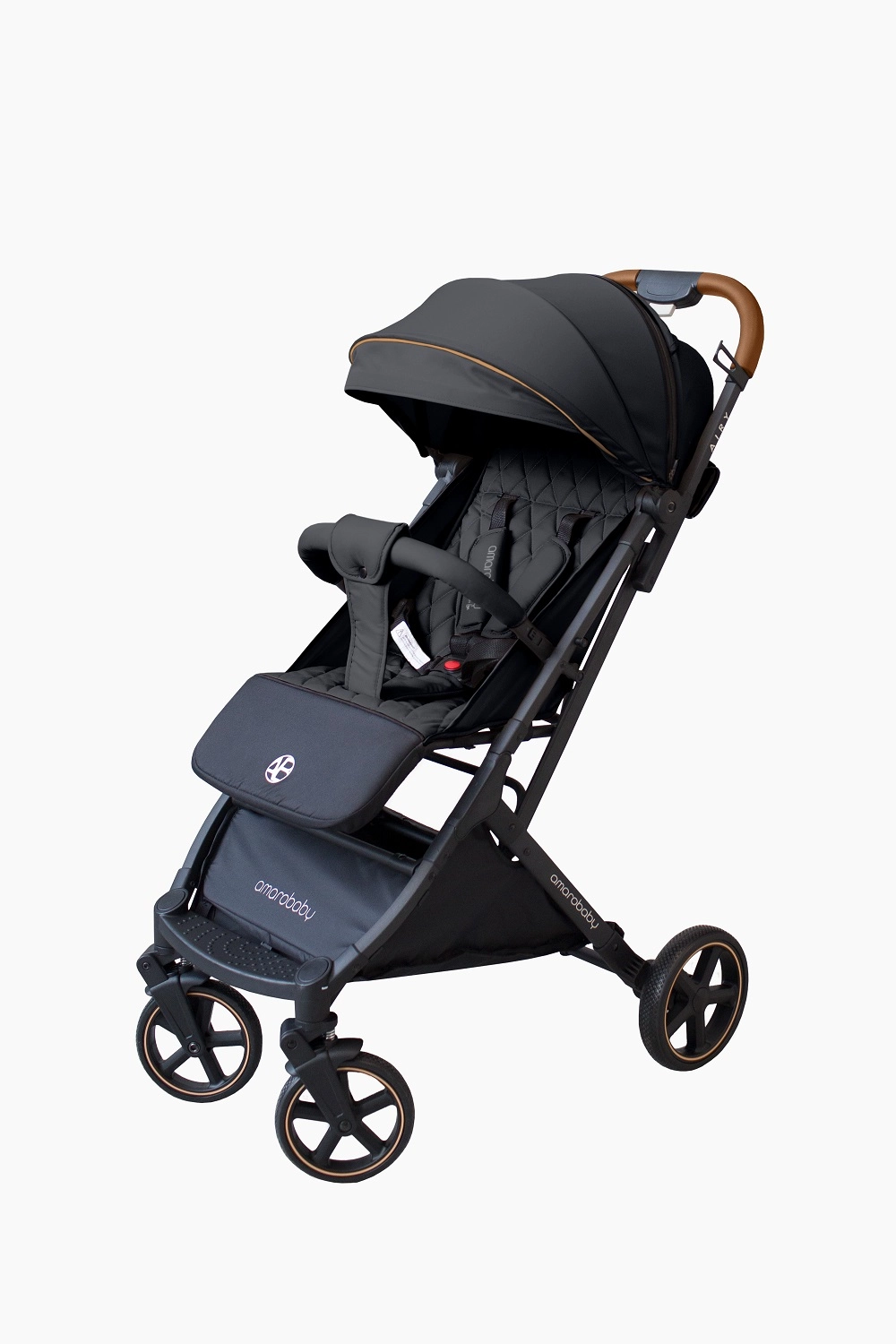 Прогулочная коляска Amarobaby Airy Чёрный d987585986cbb334b978ee50e90f1486